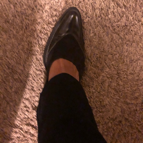 DKNY Jeans Black Suede Heels Sz. 8 - Picture 8 of 8